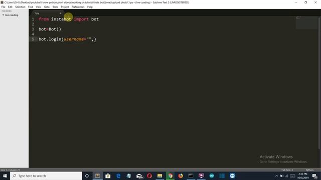 Instagram automation bot part 1 : How to post picture automatically on your Instagram account смотреть онлайн