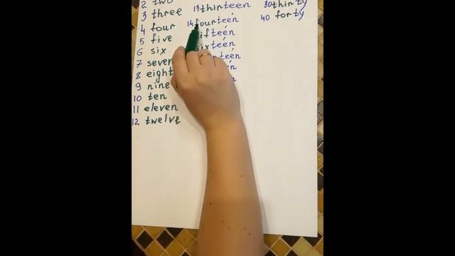 Английский для начинающих!!! Цифры на английском от 0 до 1000 смотреть онлайн