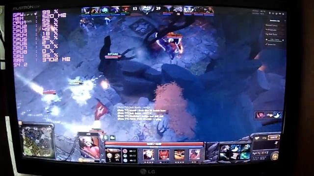 ES I7 6400T | HD 530 | Dota 2 | 1920x1080 | DDR4 2x4 GB смотреть онлайн