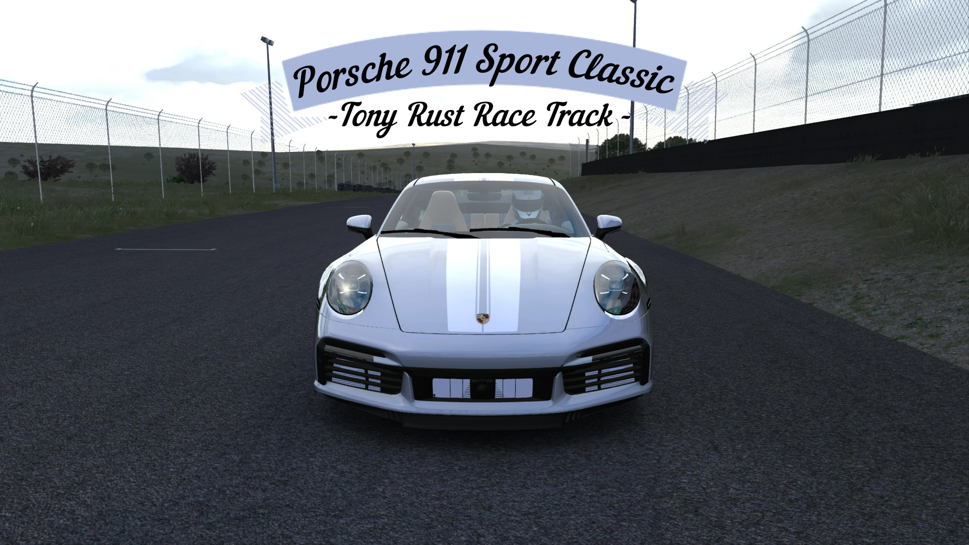 Porsche 911 Sport Classic - Tony Rust Race Track | Assetto Corsa. смотреть онлайн