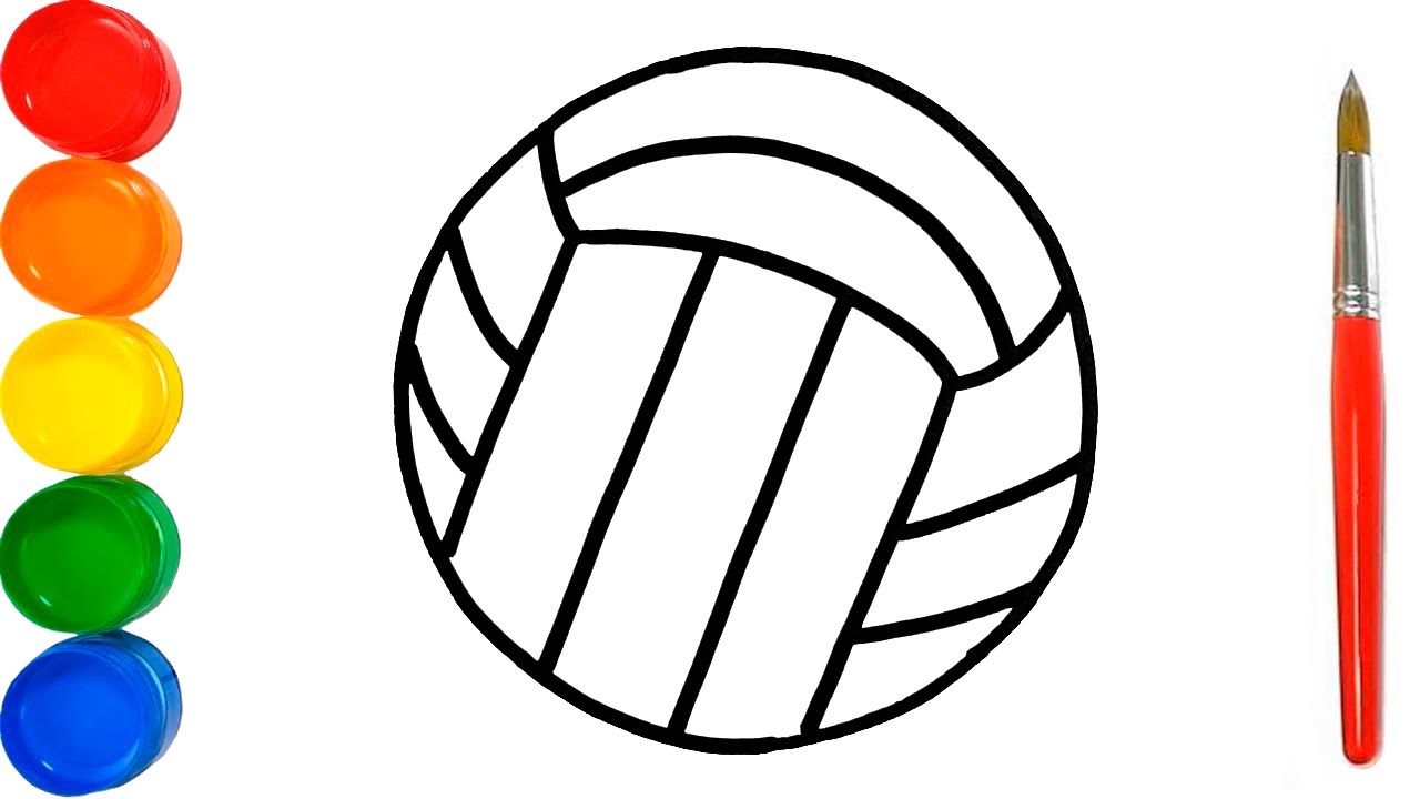 Рисуем и раскрашиваем МЯЧ (для малышей) учим цвета.mp4 смотреть онлайн