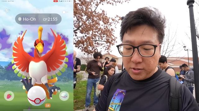 20 Shadow Ho-Oh Raids in a Day in Sacramento - Pokemon GO смотреть онлайн