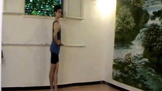 Plié relevé c demi rond de jambe. Урок 53 смотреть онлайн