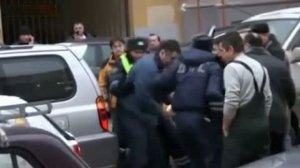 Драка ДПС с водителем (до кровищи)