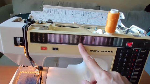 New Home Memory Craft 6000 Sewing Machine Function Test смотреть онлайн