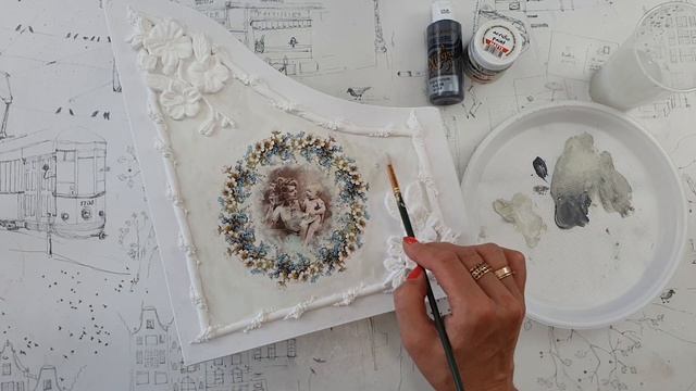 Decoupage # binder for documents #itdcollection #diy # DIY tutorial... смотреть онлайн