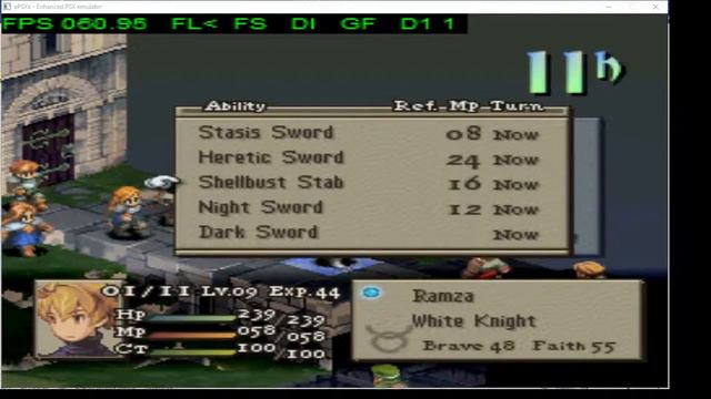 FFT 1.3 SCC: White Knight - Lezales, the puny swordskiller! смотреть онлайн