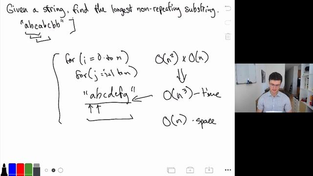 Longest Substring Without Repeating Characters SOLUTION (Leetcode #3) смотреть онлайн