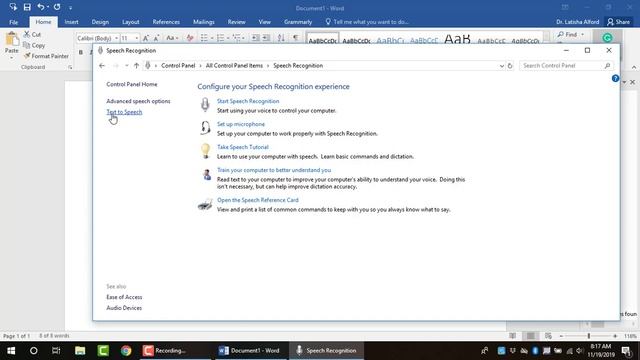 Change Microsoft Text-to-Speech Voice Windows 10 смотреть онлайн