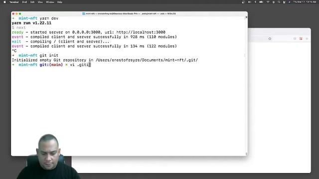 Mint NFT: Step - 02 Initialize Git to track progress смотреть онлайн