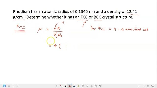 Example on Density Computation for Crystal Structure (unit cell) смотреть онлайн