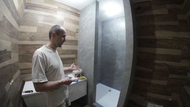 Ремонт квартиры #21 Как затереть эпокситной затиркой душевую кабину Советы мастера смотреть онлайн