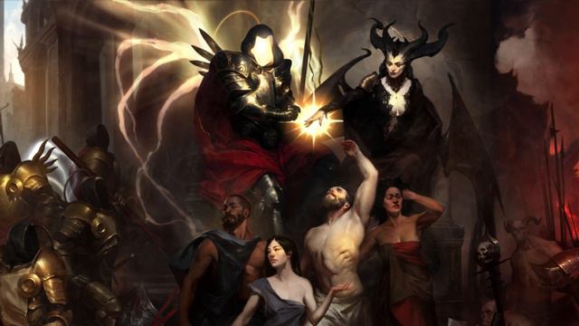 Fond d'écran (Ange et Démon) de Diablo IV Animé Pour Votre PC - Lively Wallpaper смотреть онлайн