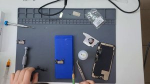 Замена верхниго динамика на iphone 12