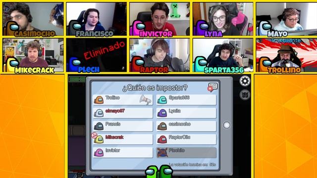 ¡ME ESCONDO En La HABITACIÓN SECRETA De AMONG US ! ?? AMONG US  Con LOS COMPAS ?EN DIRECTO 2.0