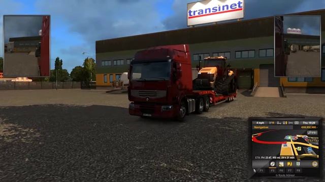 Euro Truck Simulator 2 Renault Premium Truck Sound смотреть онлайн