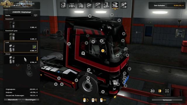 (ETS2 v 1.35,1.36) Renault T Light Improvements v.1.4 by Gloover,SCS смотреть онлайн