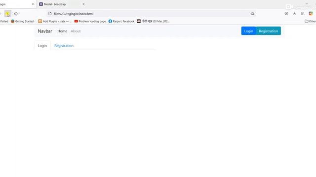 signup and login form using bootstrap with modal | Hindi me смотреть онлайн