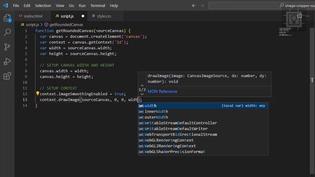 How to Crop Round or Circular Image in Javascript using Cropper JS смотреть онлайн