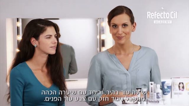RefectoCil - רפקטוסיל - צביעה בצבע חום טבעי עם גרפיט - התאמה וסיווג לפי עונות השנה смотреть онлайн