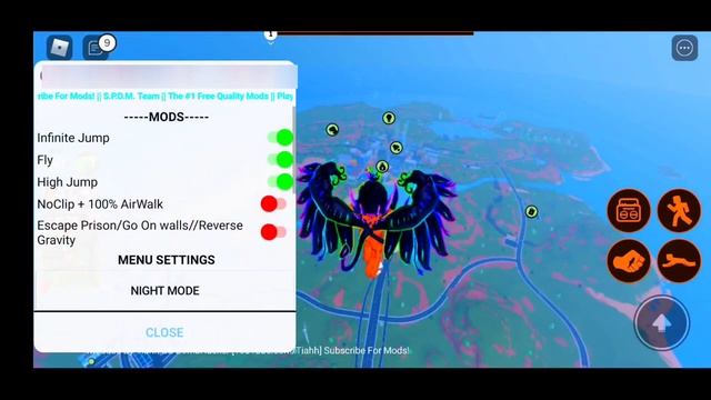 NEW! | ROBLOX! | MOD MENU! | Fly Mod, Night Mode + MORE!! | Link In The Description!! смотреть онлайн