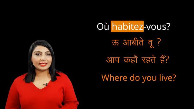 Basic Questions & Answers Practice (DELF A1 And A2) For Beginners (with हिंदी & English Subtitles)