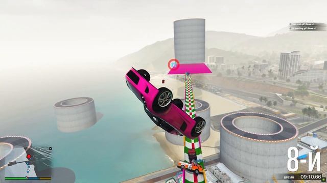 ЛИЦОМ К ЛИЦУ НА УЗКОЙ ДОРОГЕЕ!!! СГОРЯТ ВСЕ!!! ДЕНЬ 10-И ВИДЕО - 8 ИЗ 10 GTA ONLINE SKILLTEST 192 смотреть онлайн