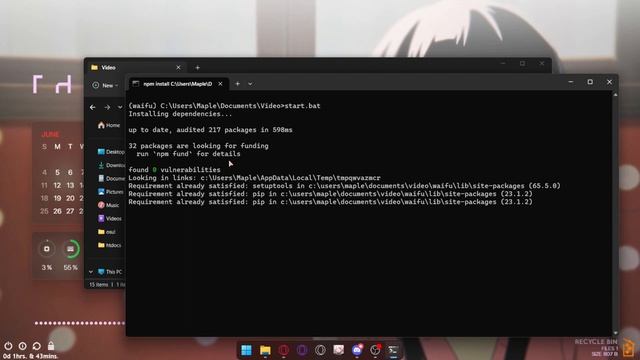 desktop-waifu | running whisper locally смотреть онлайн