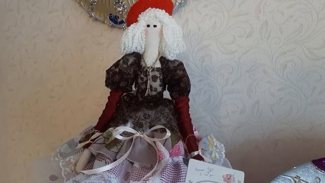 Кукла Тильда.Эрика. Подарок!!!! смотреть онлайн