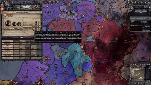 CK2 Capet Dynasty Ep 9 - [Cant. Stop. Killing.] смотреть онлайн