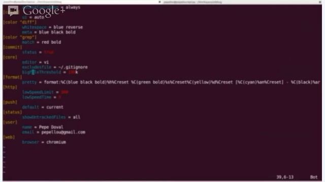 git-config смотреть онлайн