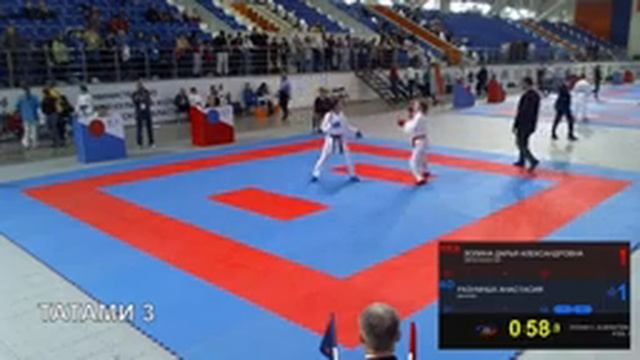 3 татами 1 день Кубок маршала А. И. Покрышкина по каратэ 2022 смотреть онлайн