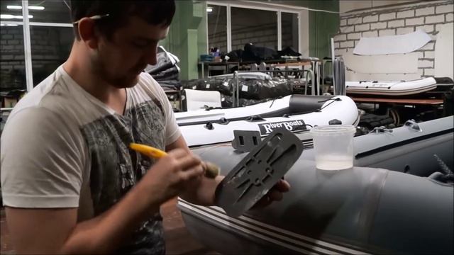 Технарь №2 Установка якорного рыма на лодку ПВХ смотреть онлайн