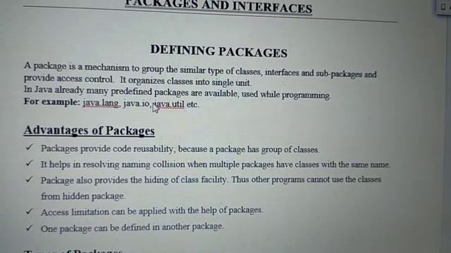 Packages in java #java Lecture 27 смотреть онлайн