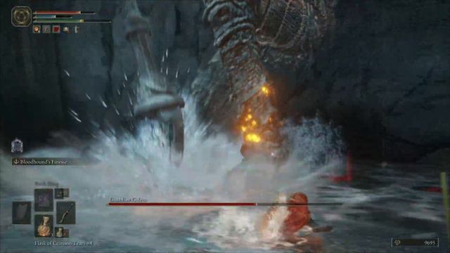 Elden Ring | Guardian Golem Boss Fight | Highroad Cave смотреть онлайн