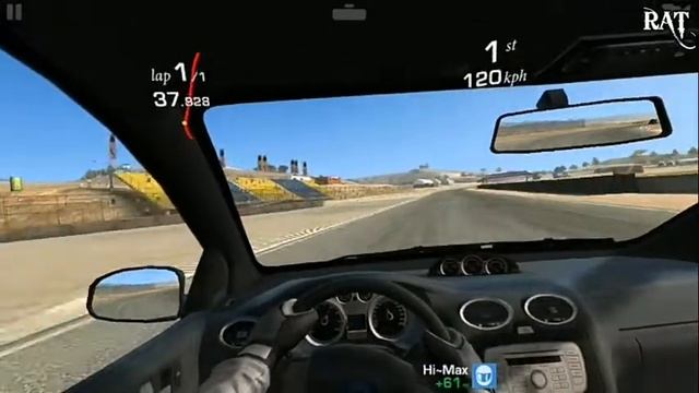 1 vs 1 with ford focus 170 kmp without Gyroscope control /RR3 /REAL RACING 3 смотреть онлайн