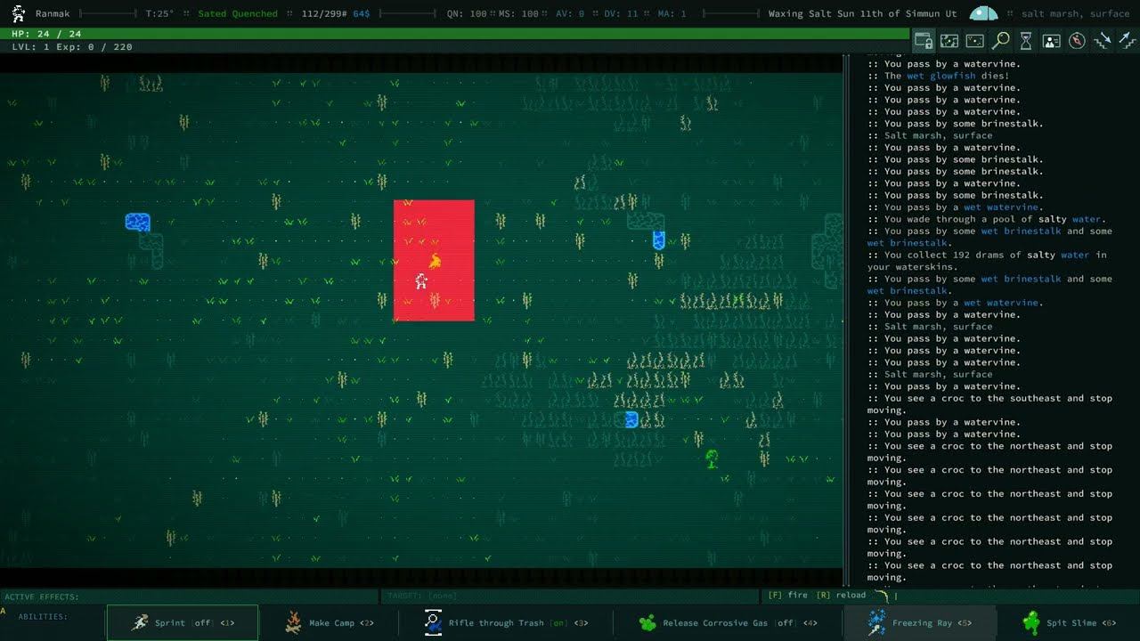 Обзор игры Caves of Qud смотреть онлайн