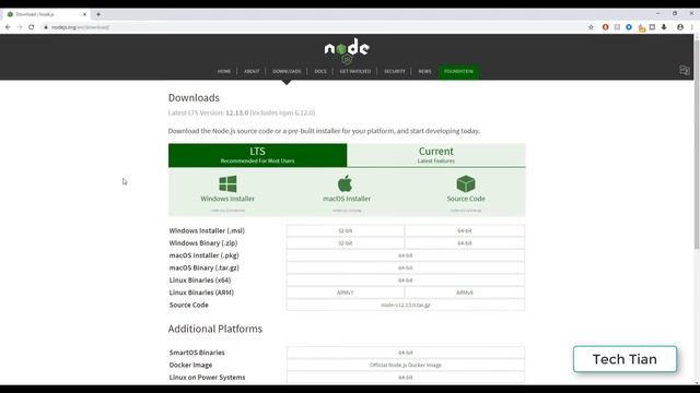 Node Js Tutorials For Beginners | Tech Tian смотреть онлайн