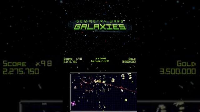 Geometry Wars Galaxies (Nintendo DS) Gameplay смотреть онлайн