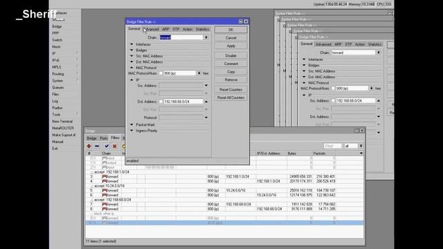 Mikrotik - Blocking An IP Address
