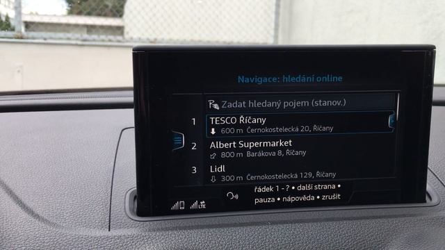 Audi connect - hlasové vyhledání cíle смотреть онлайн