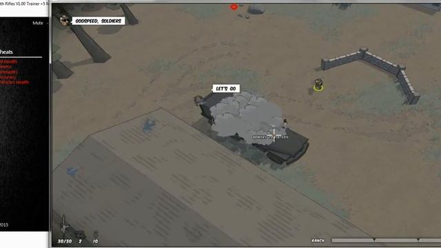 Running With Rifles Trainer +5 ,Health Cheat смотреть онлайн