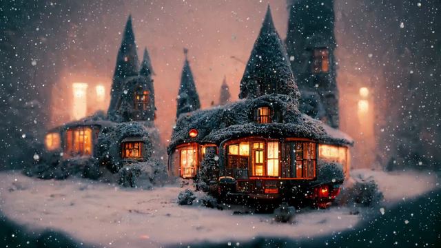 Harry Potter Christmas Ambience | 3 Hours Of Music Inspired By Hogsmeade | Relaxing