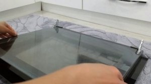Как помыть дверцу духовки между стёклами