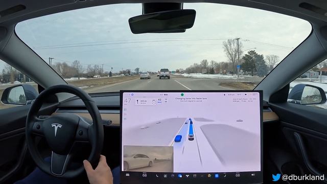 Tesla - FSD Beta 11.3.2 - North Metro Test Loop смотреть онлайн
