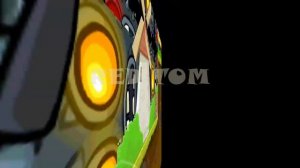 ANGRY BIRD BALL Vs. BAD PIGGIES BOSS New Update with Volcano Lake in Red Ball 4.