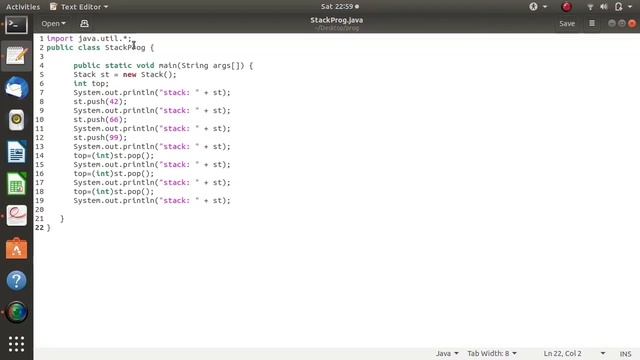 Stack Data Structure using Java | Stack Data Structure Implementation in Java смотреть онлайн