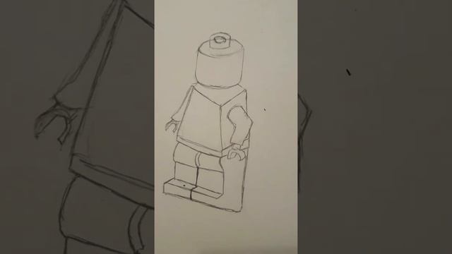 Drawing a lego man смотреть онлайн