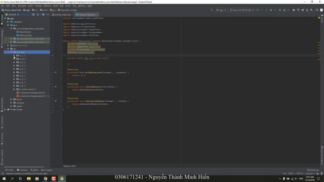 [ Lập Trình Android ] - Ứng Dụng Minh Hoạ AsyncTask