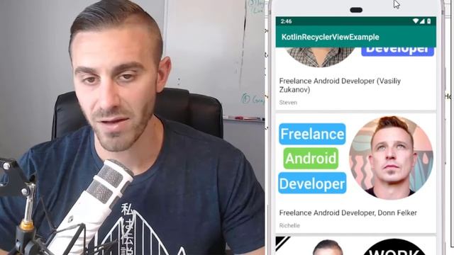 RecyclerView (Kotlin Beginner Example) смотреть онлайн